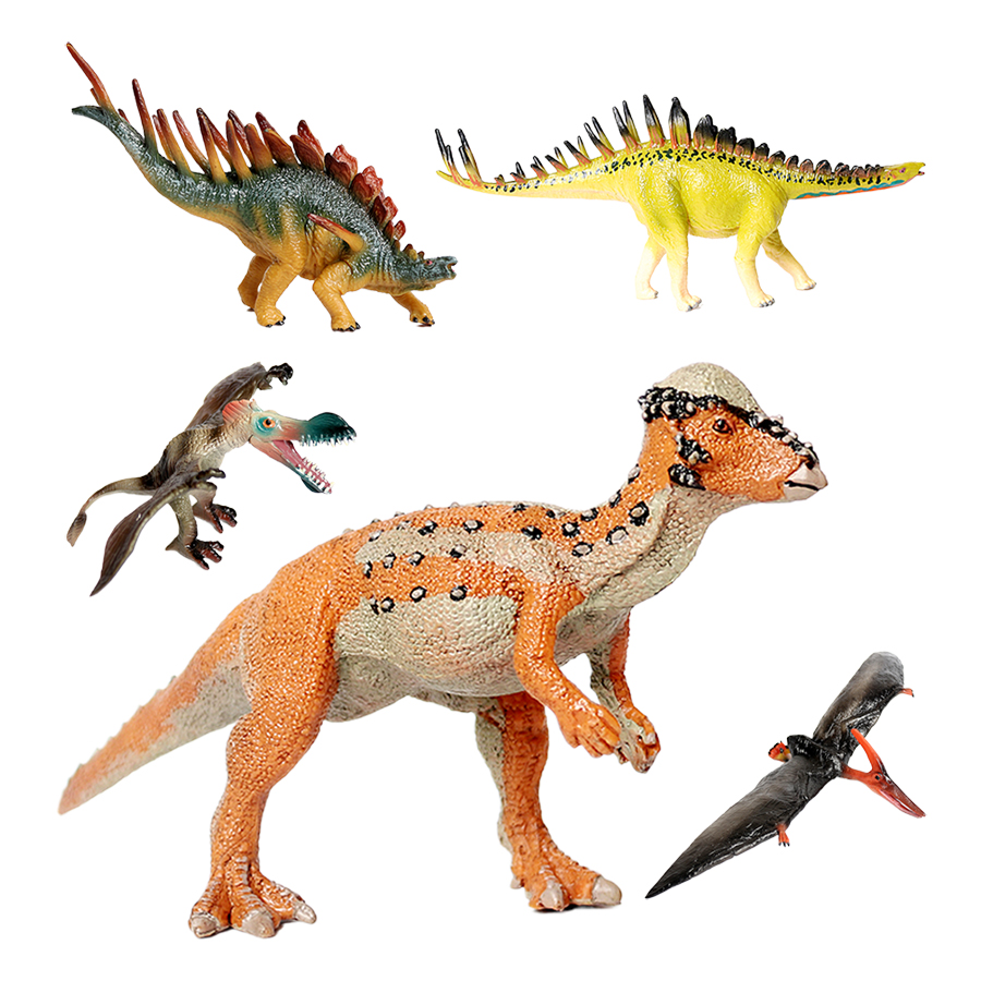 Model Kit Jurassic Park - ไดโนเสาร์, สวนโลกจูราสสิก, Spinosaurus T Rex Pterosaur