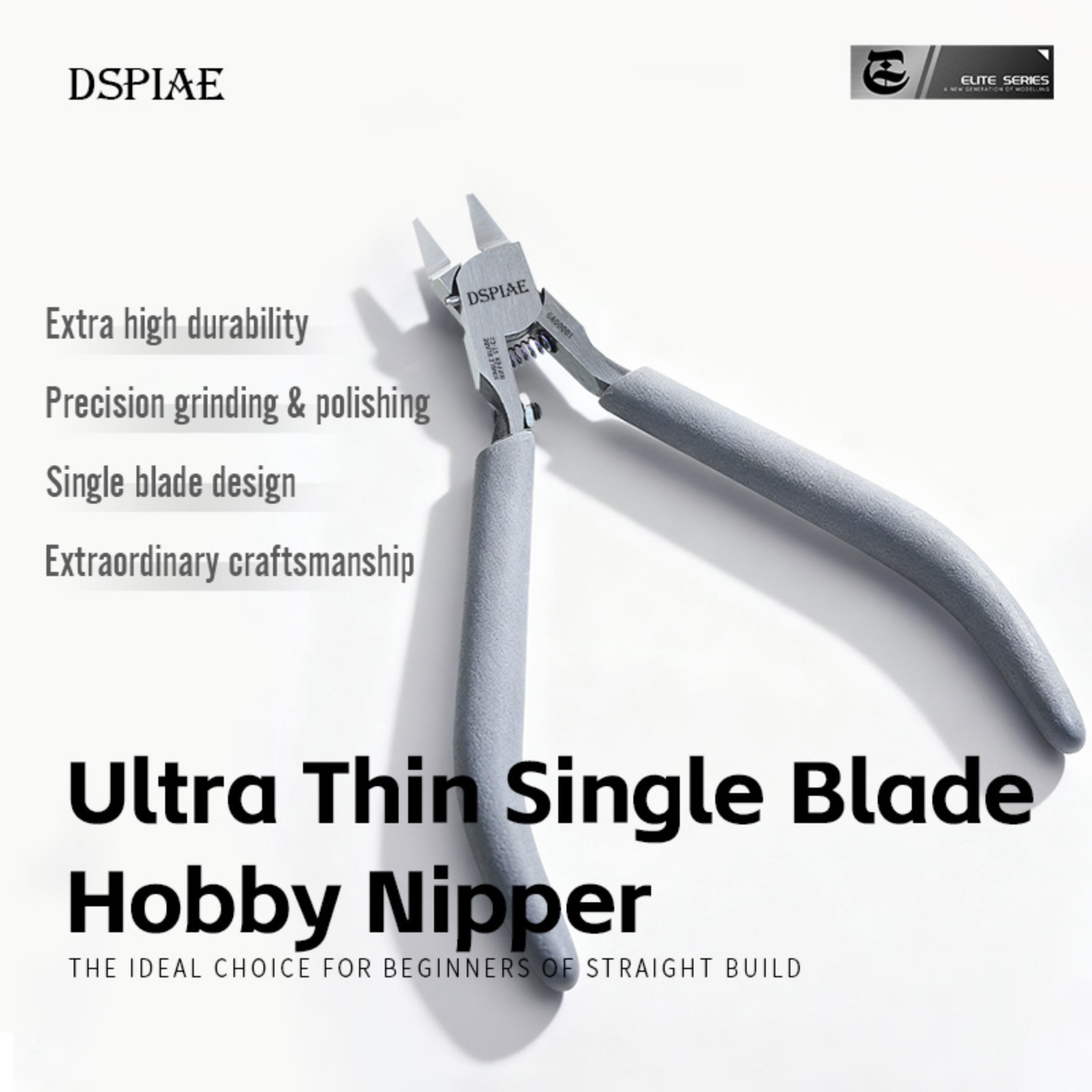 Model Kit Nippers - คีมตัด DSPIAE ST-C2 แบบใบมีดเดี่ยวบางเฉียบ สำหรับงานโมเดลกันพลา งานอดิเรก