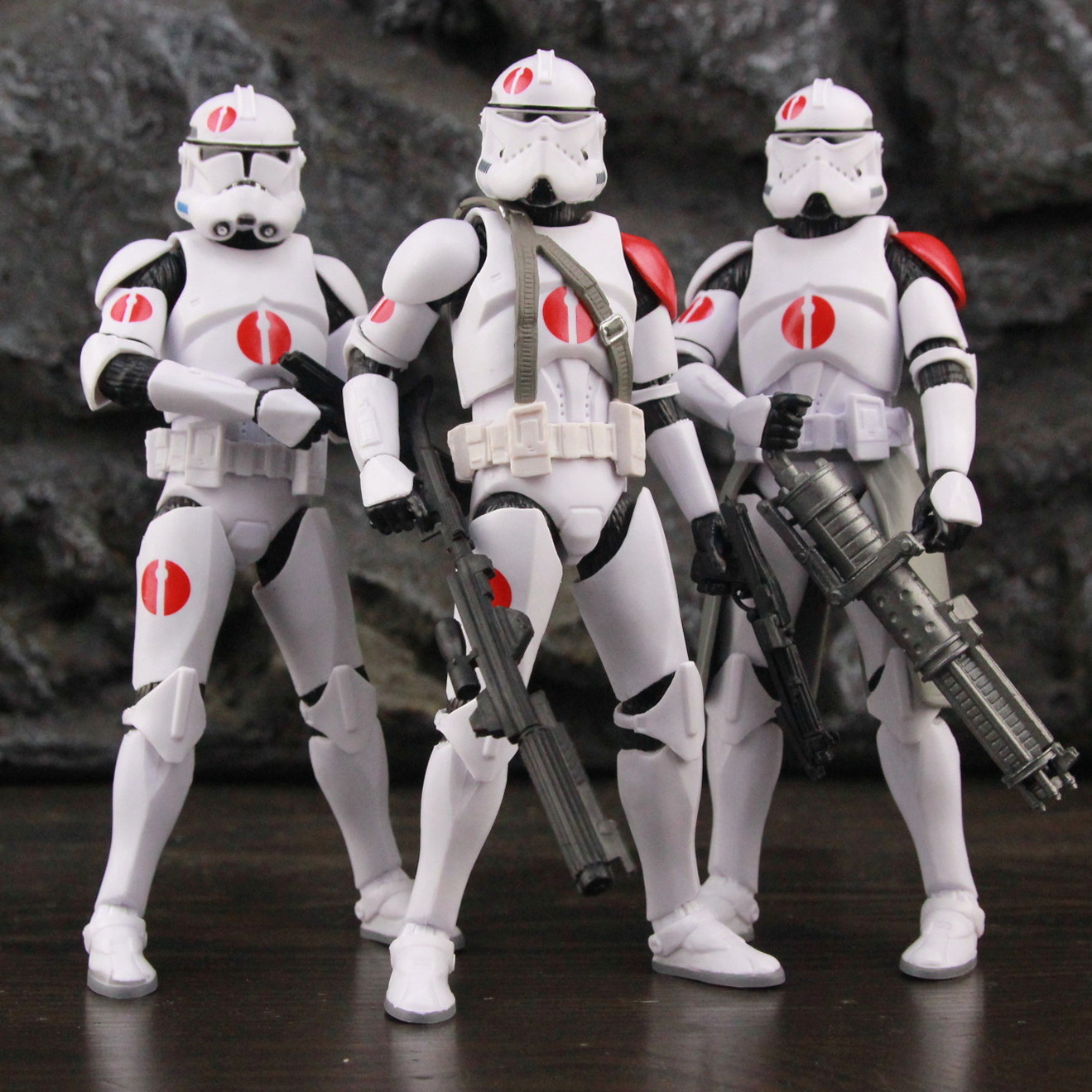 Model Kit Star Wars - ใหม่ล่าสุดหน่วยลาดตระเวนเคลื่อนที่91st สตาร์วอร์สร่างผู้บัญชาการหน่วยลับของ neyo lieutenant Jester Recon