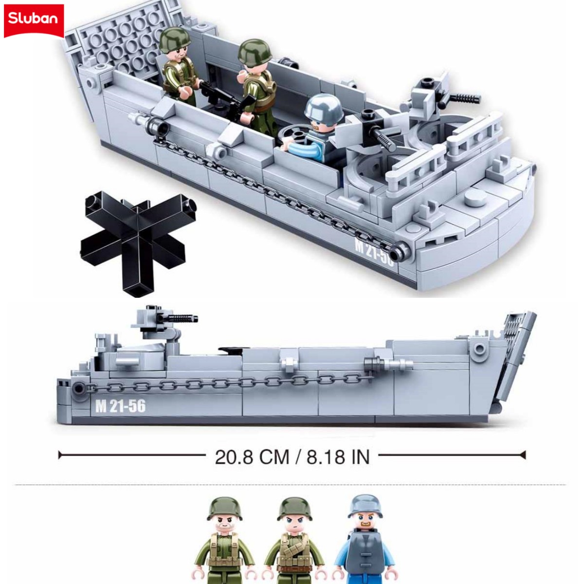 Model Kit In Era - ชุดตัวต่อ Sluban 182 ชิ้น DIY Bric