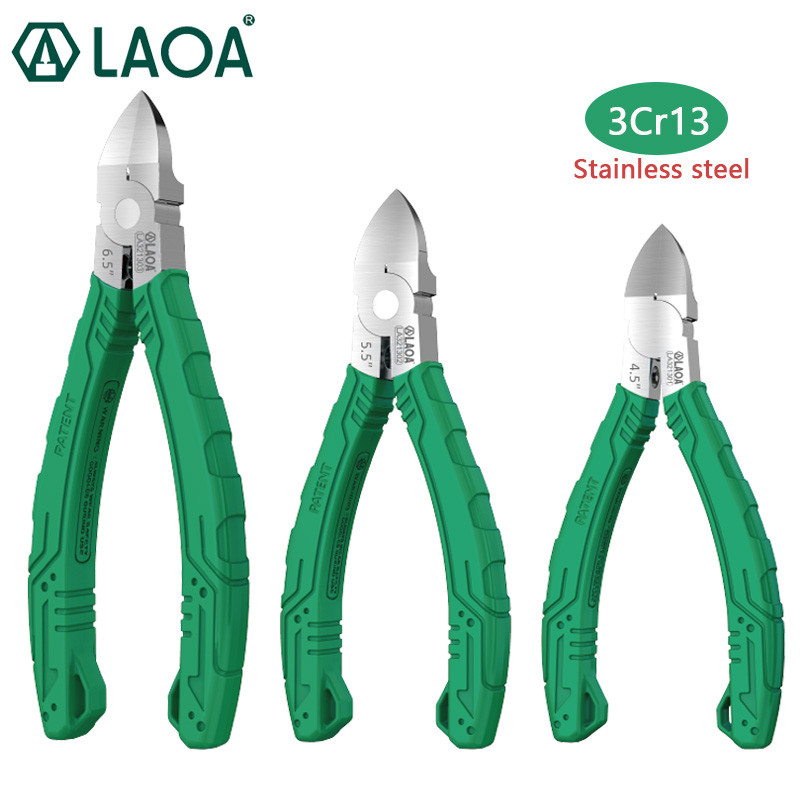 Model Kit Nippers - กรรไกรตัดเหล็กสแตนเลส LAOA รุ่นอเนกประสงค์ ตัดเฉียบคม ทนทาน เครื่องมือช่าง