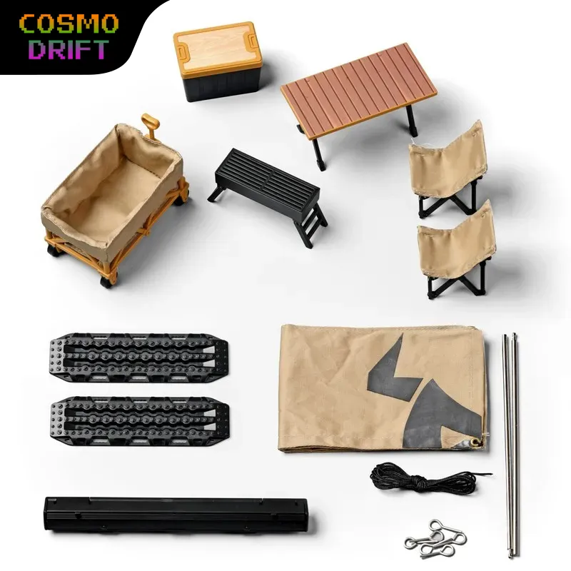 Model Kit Simulator - ชุดประกอบโมเดลอุปกรณ์ตั้งแคมป์กลางแจ้งจำลองขนาด 1:12 รุ่น Mn Model Mn-85k