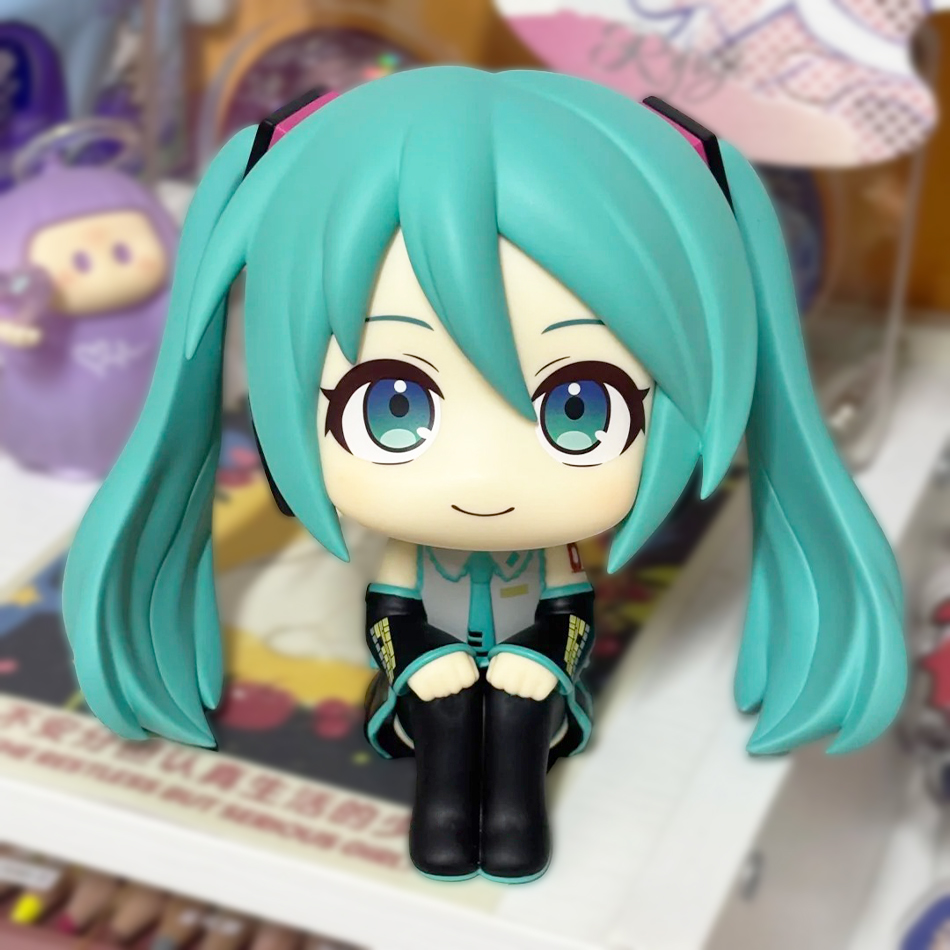 Model Kit Hatsune Miku - ฟิกเกอร์อนิเมะ Hatsune Miku ขนาด 10 ซม.