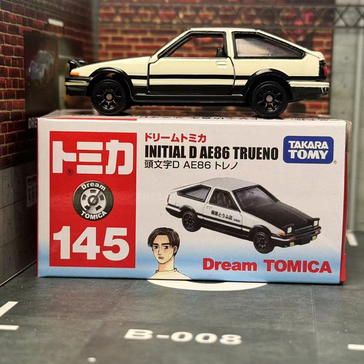 Model Kit Ae86 - ดรีมโทมิก้า ฉบับที่ 145 Initial D AE86