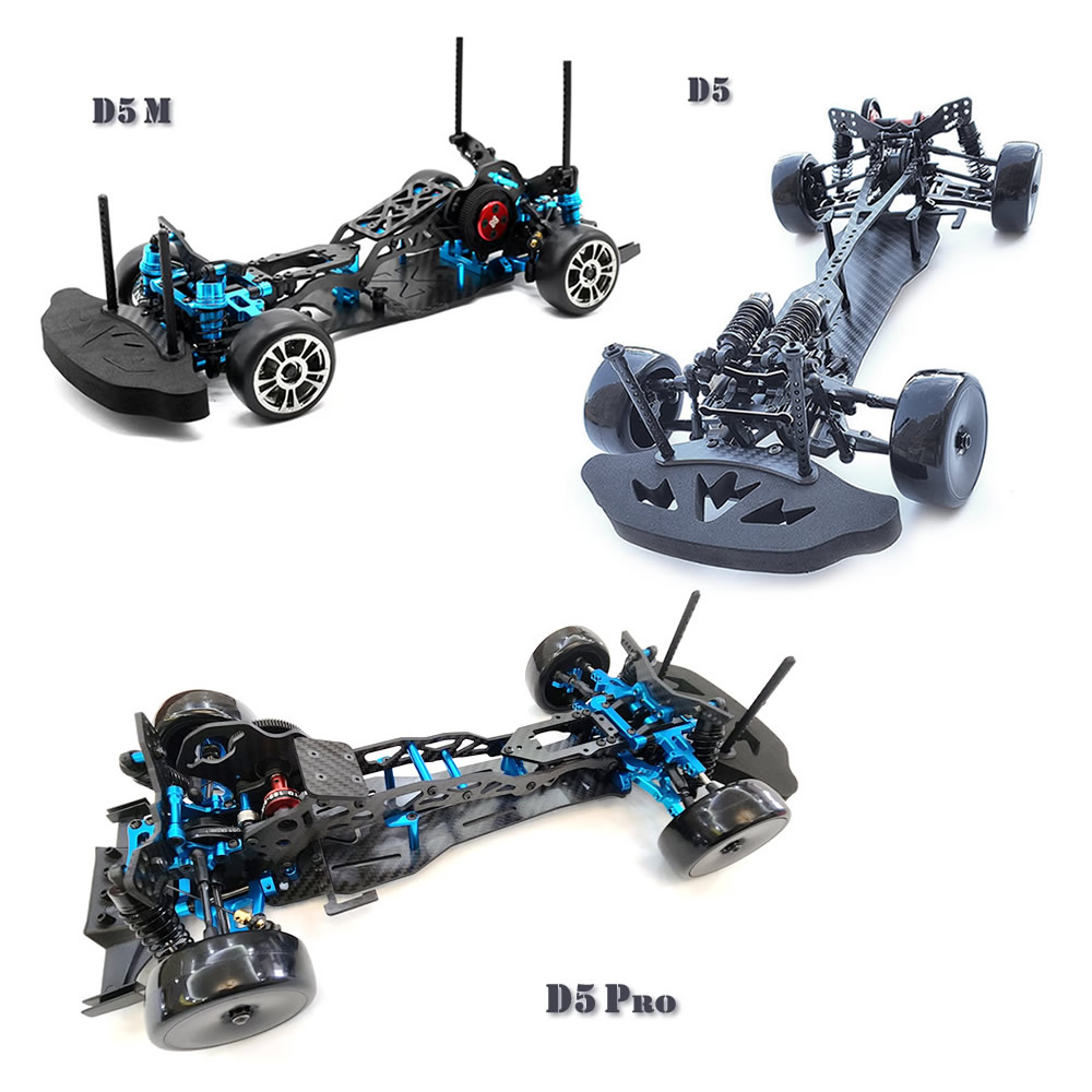 Frame Model Kit - RC รถ 3 RACING SAKURA D5