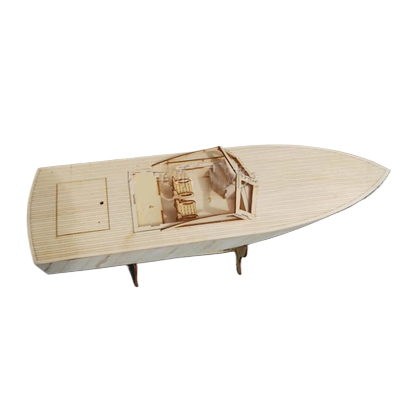 Model Kit Yacht - รีโมทคอนโทรลเรือยอชท์ Handmade เรือไม้ชุด DIY ชุดประกอบชุดอะไหล่