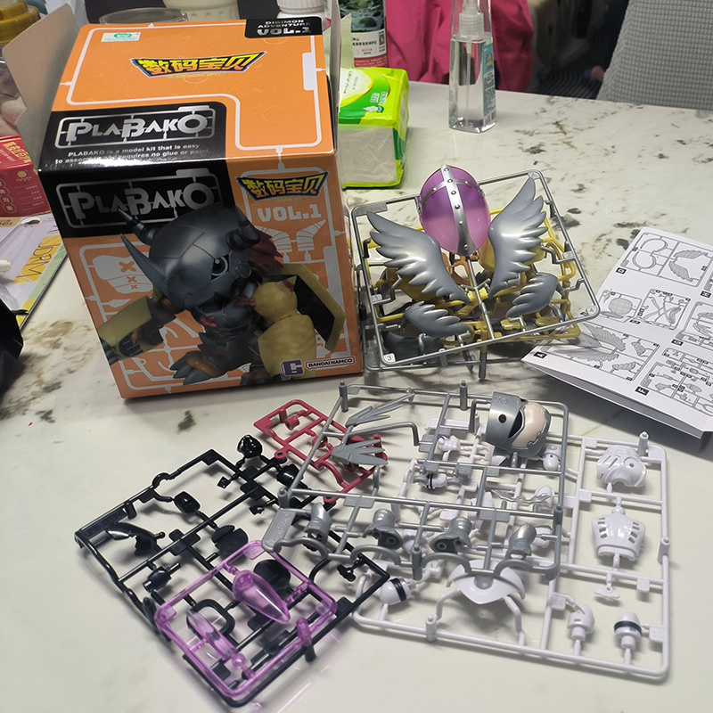 Model Kit Wargreymon - โมเดลพลาสติกดิจิมอนแอดเวนเจอร์ ชุดประกอบโมเดลพลาสติก กล่องเซอร์ไพรส์ วอร์เกรย์มอน ฟิกเกอร์ประกอบเอง ของสะสมสำหรับผู้ใหญ่