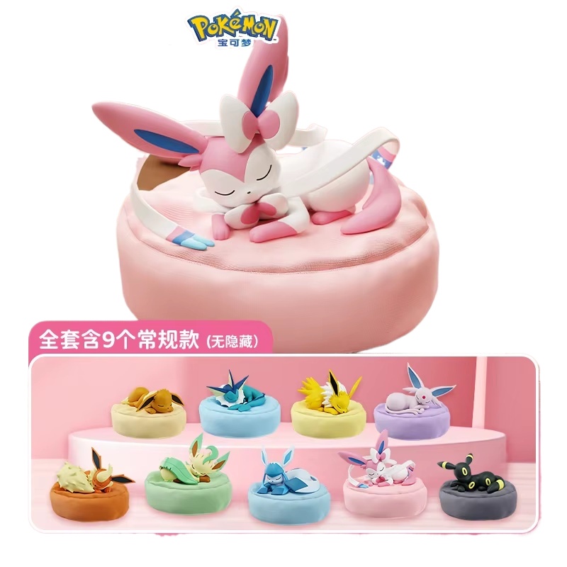 Model Kit Simulator - ฟิกเกอร์อนิเมะ Eevee ปี 2026 หลายท่าทาง ชุดนอน