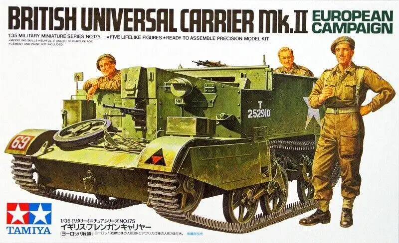 Model Kit Simulator - Tamiya 35175 1/35 ชุดโมเดล British Universal