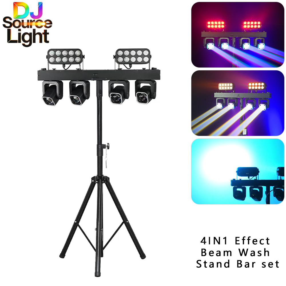 Wash Effect Set - ชุดไฟ LED RGBW 4in1 4x40W Beam