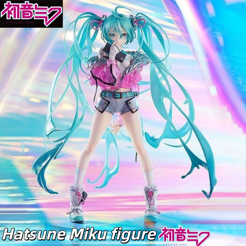 Model Kit Hatsune Miku - ฟิกเกอร์มิยาญามะ ไม ฮัตสึเนะ มิกุ ทวินเทลส์ ของตกแต่งคอนโซลรถยนต์และของขวัญ