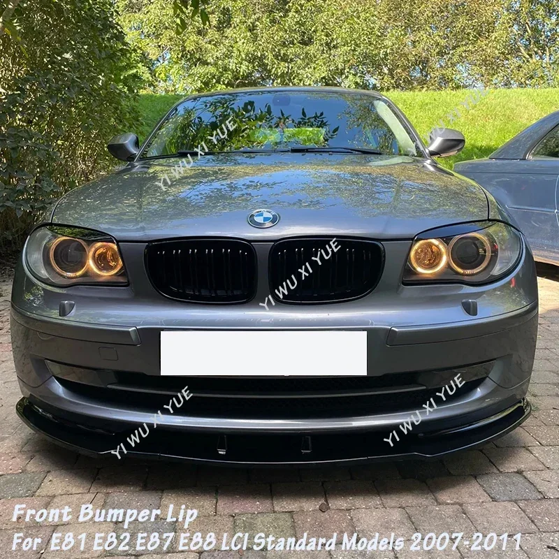 Model Kit Bmw - 3ชิ้นตัวแยกกันชนหน้าสำหรับรถยนต์ E88 E87 E81 1 Series