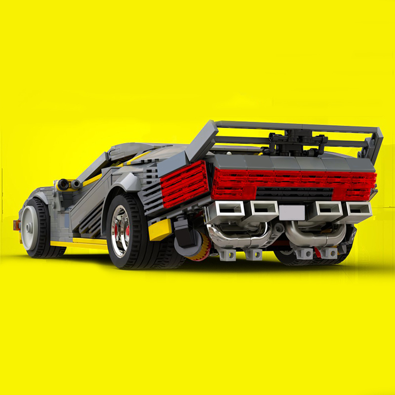 Model Kit Jurassic Park - 1138 ชิ้น MOC City Champion CyberpunkS