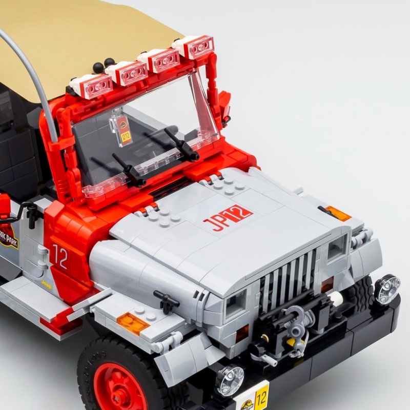 ตัวต่อรถออฟโรดเทคนิคอล Wrangle - Model Kit Jurassic Park บทวิจารณ์และราคา