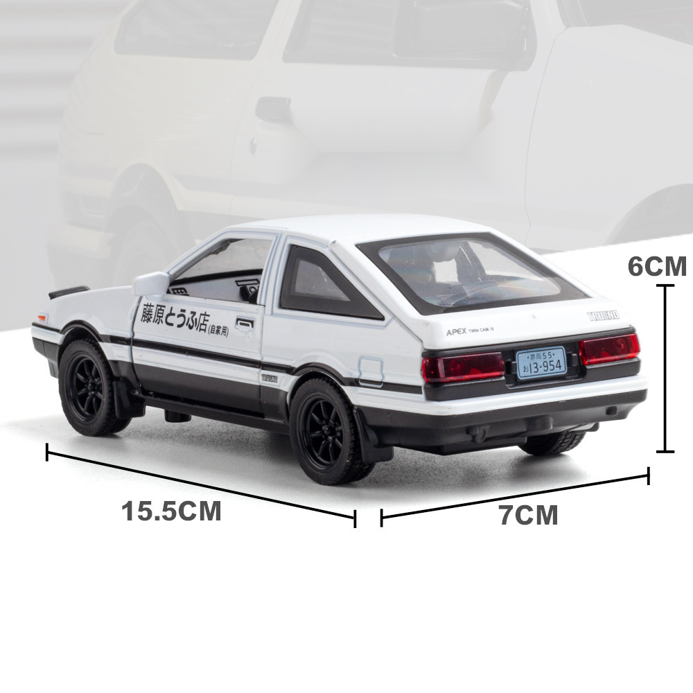รถโมเดล Initial D AE86 ขนาด 1: - Model Kit Ae86 บทวิจารณ์และราคา