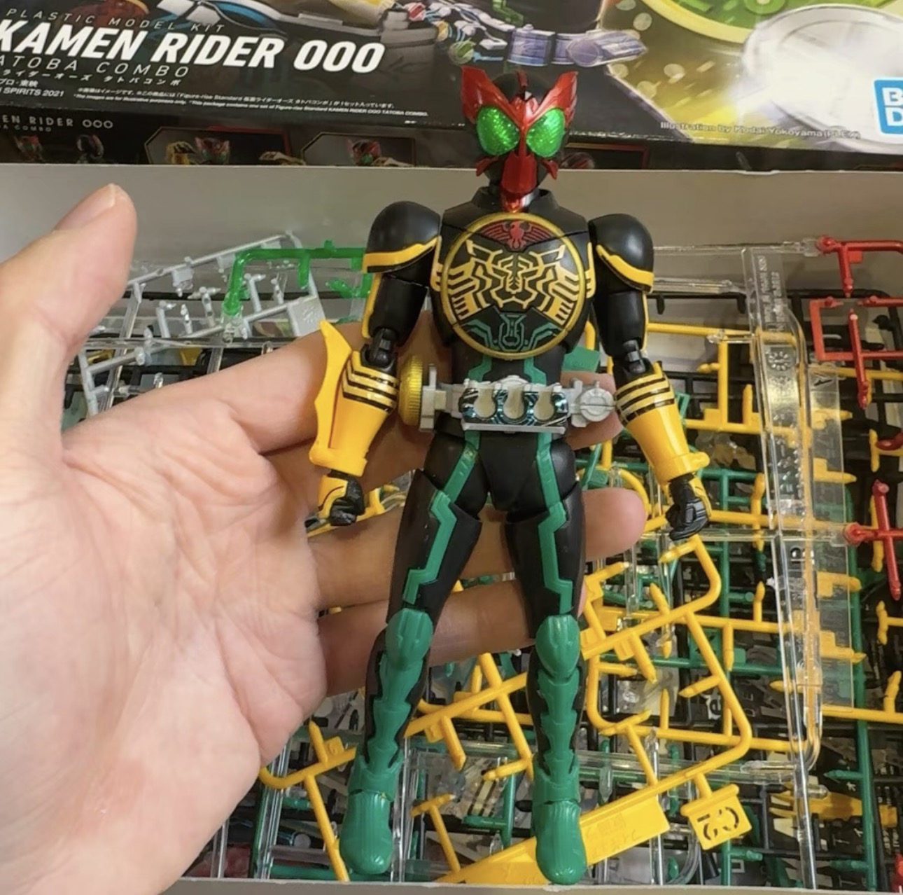ฟิกเกอร์แท้จากบันได คาเมนไรเดอ - Model Kit Kamen Rider บทวิจารณ์และราคา