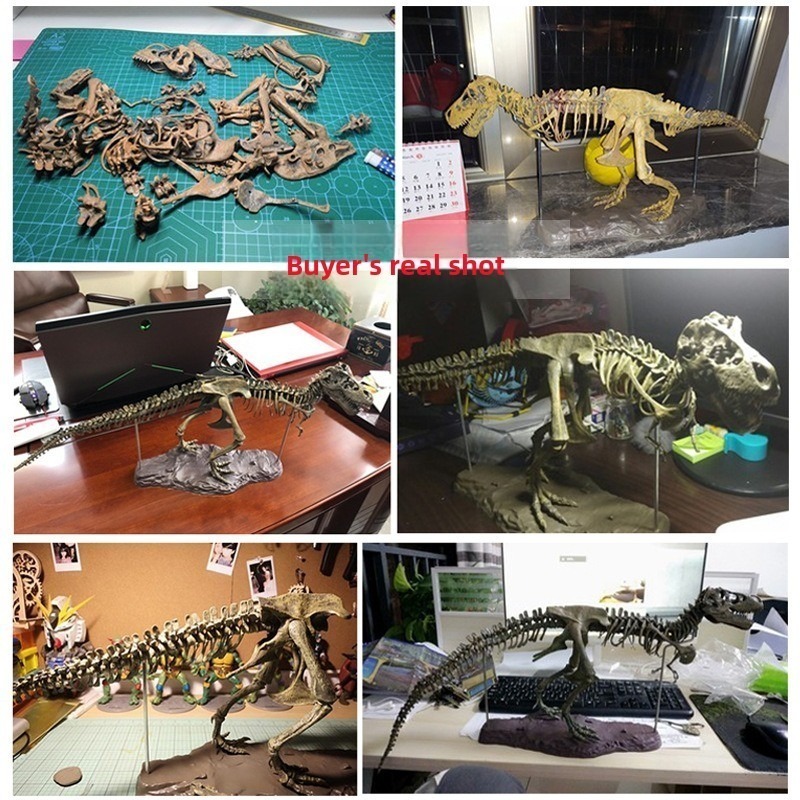 ของเล่นฟอสซิลไดโนเสาร์ ไทแรนโน - Model Kit Jurassic Park บทวิจารณ์และราคา