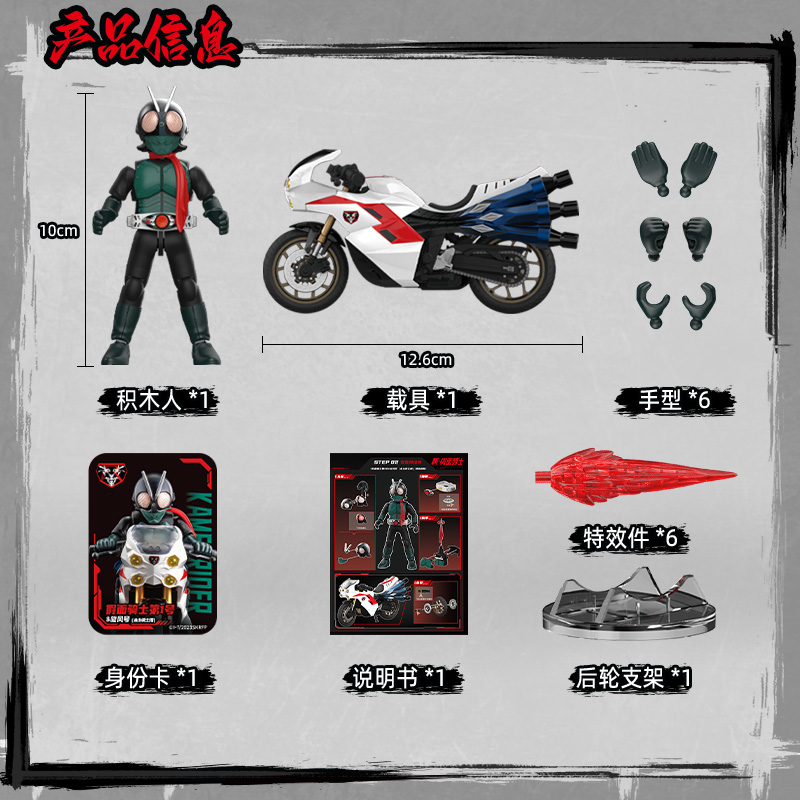 บล็อกกี้ คาเมนไรเดอร์ แอคชั่นฟ - Model Kit Kamen Rider บทวิจารณ์และราคา