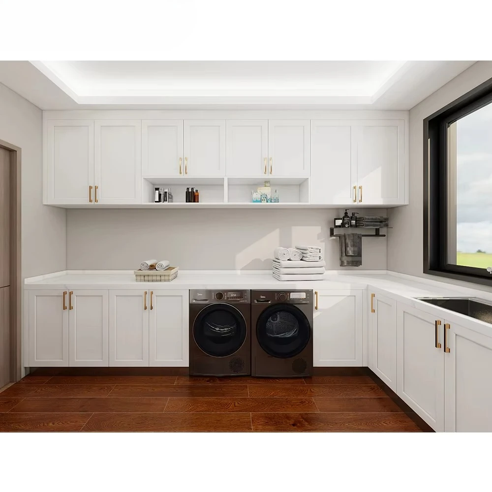 ชุดตู้ครัวสีขาวครบชุด รุ่นเฟอร - Model Kitchen Set Aluminium บทวิจารณ์และราคา