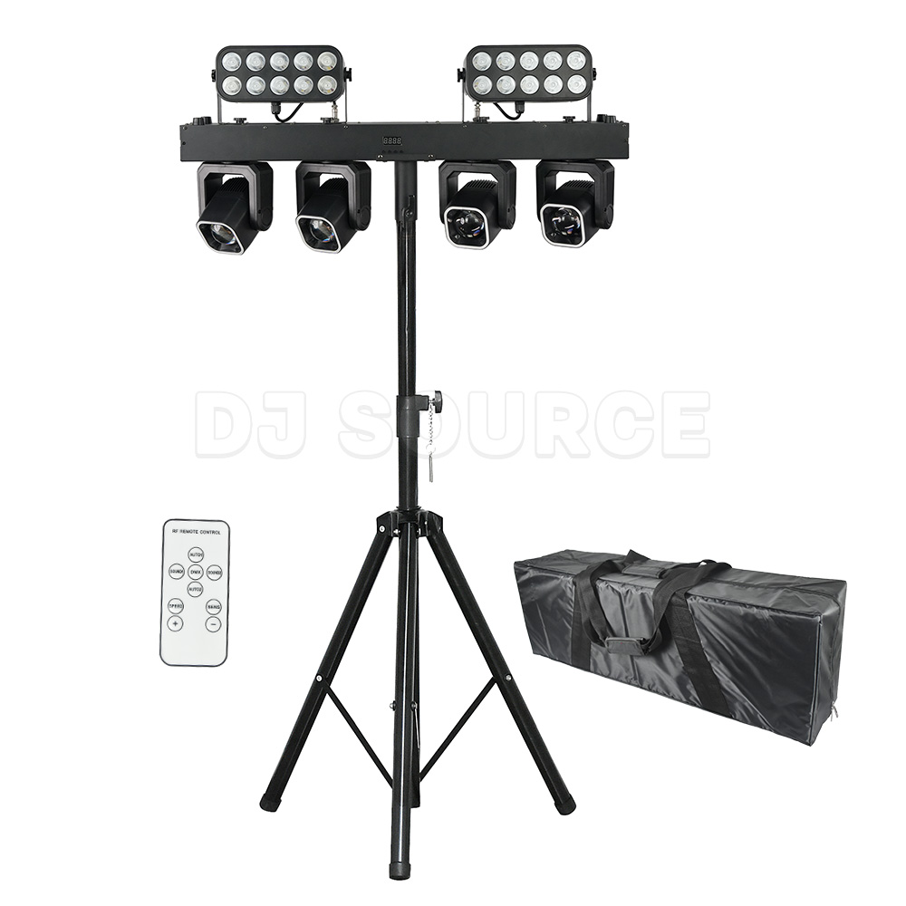 ชุดไฟ LED RGBW 4in1 4x40W Beam - Wash Effect Set บทวิจารณ์และราคา