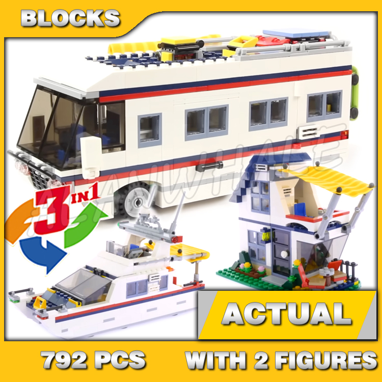 ตัวต่อ 792 ชิ้น 3in1 ชุดสร้างส - Model Kit Yacht บทวิจารณ์และราคา