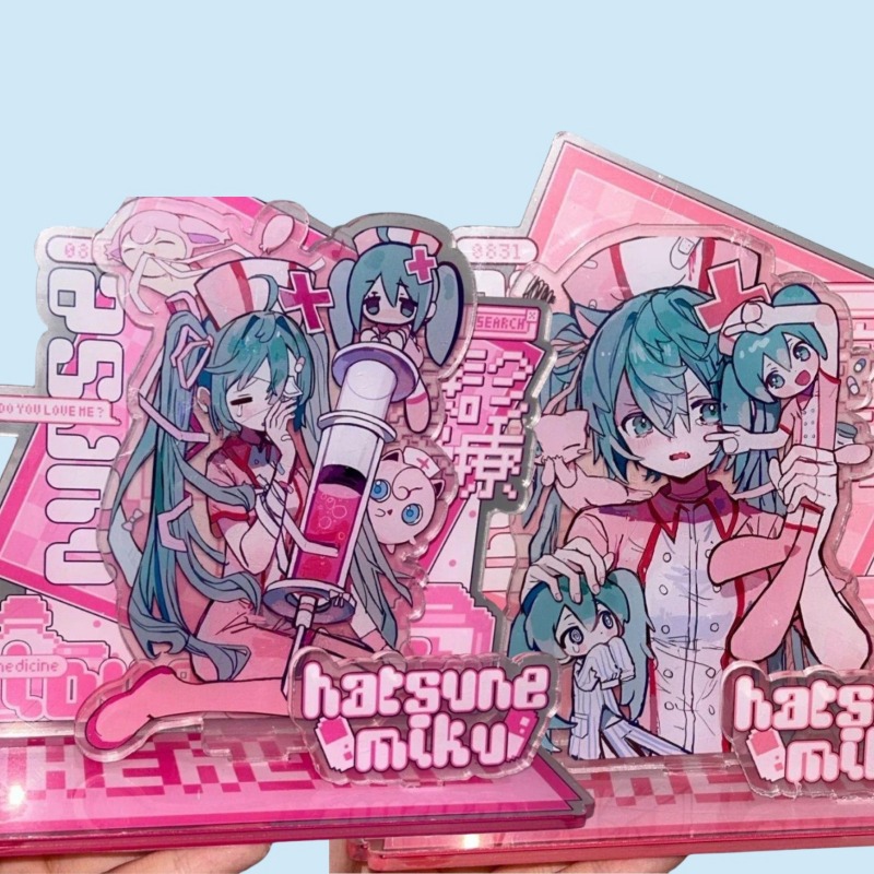 H atsune Mikuอะนิเมะรูปอะคริลิ - Model Kit Hatsune Miku บทวิจารณ์และราคา
