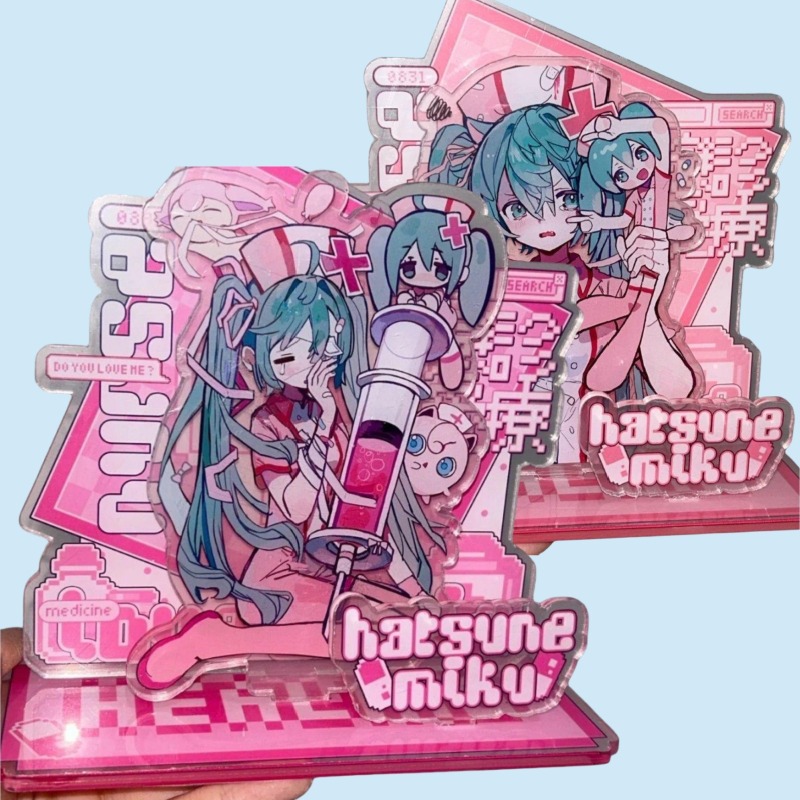 H atsune Mikuอะนิเมะรูปอะคริลิ - Model Kit Hatsune Miku บทวิจารณ์และราคา