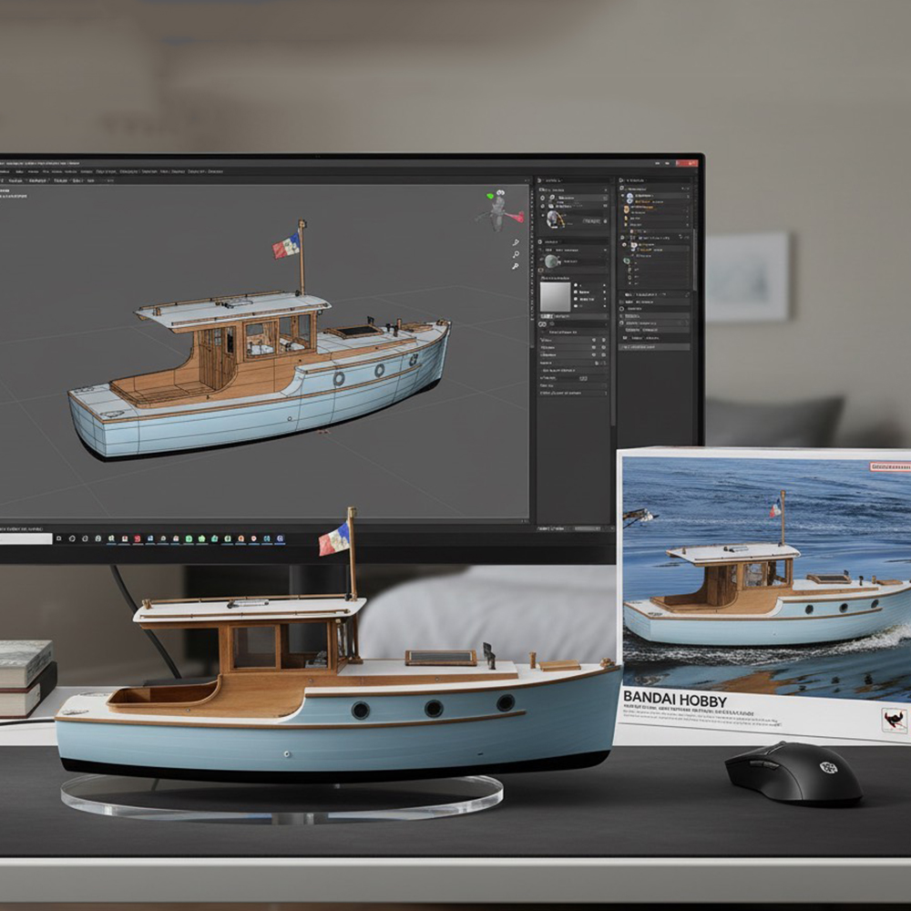 เรือบังคับวิทยุ 70 ซม. สไตล์ยุ - Model Kit Yacht บทวิจารณ์และราคา