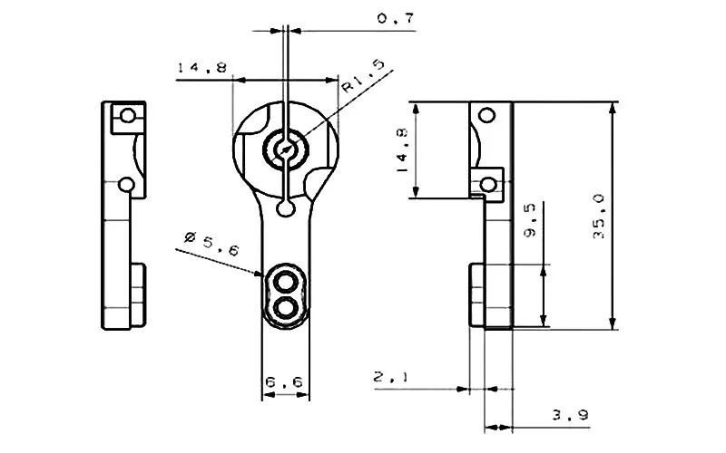 NEEBRC 25T RC Servo Horn อลูมิ - Frame Model Kit บทวิจารณ์และราคา